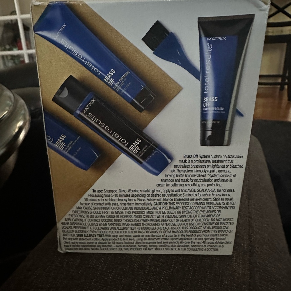 Matrix Total Results “brass off” mask